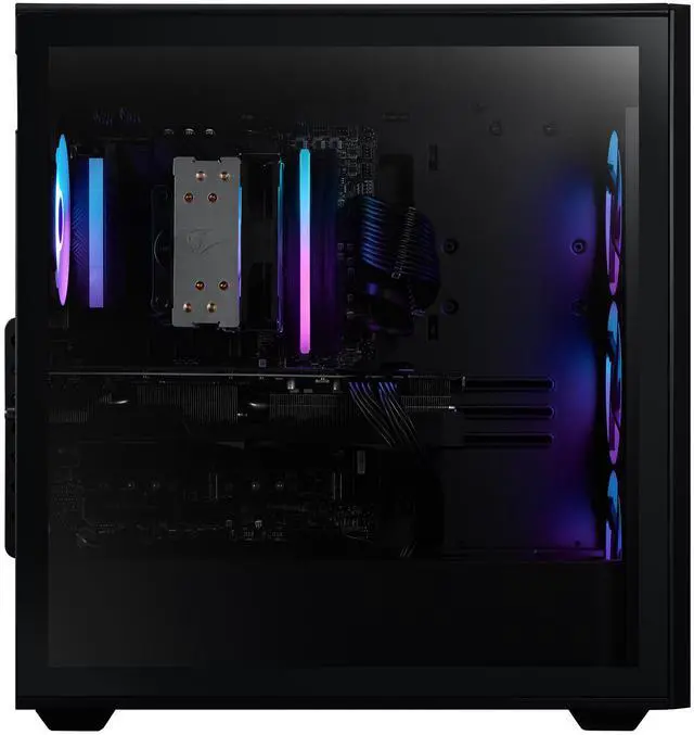 Alt view image 3 of 7 - iBUYPOWER Scale Gaming Desktop - Intel Core i5 14400F, NVIDIA GeForce RTX 4060 8GB, 16GB DDR5 RGB RAM, 1TB NVMe SSD _SCI5N4601