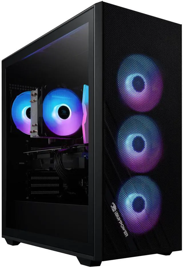 Alt view image 2 of 7 - iBUYPOWER Scale Gaming Desktop - Intel Core i5 14400F, NVIDIA GeForce RTX 4060 8GB, 16GB DDR5 RGB RAM, 1TB NVMe SSD _SCI5N4601