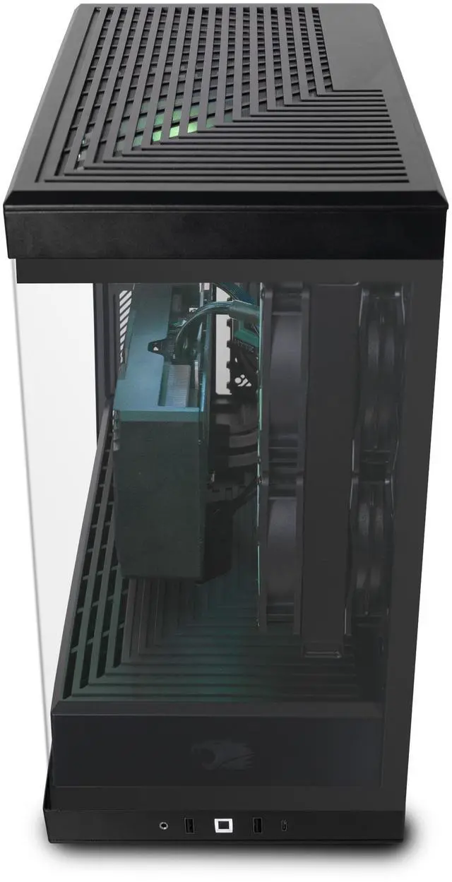 Alt view image 4 of 6 - iBUYPOWER Y40 Gaming Desktop - Intel Core i7 14700F, NVIDIA GeForce RTX 4070 12GB, 32GB DDR5 RGB RAM, 2TB NVMe SSD _Y40BI7N4703