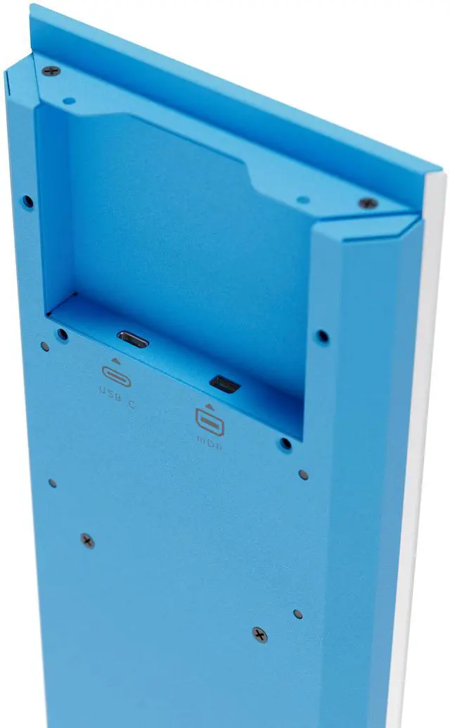 Alt view image 6 of 14 - HYTE Y70 Touch Infinite Display Upgrade - Blueberry Milk (Blue)