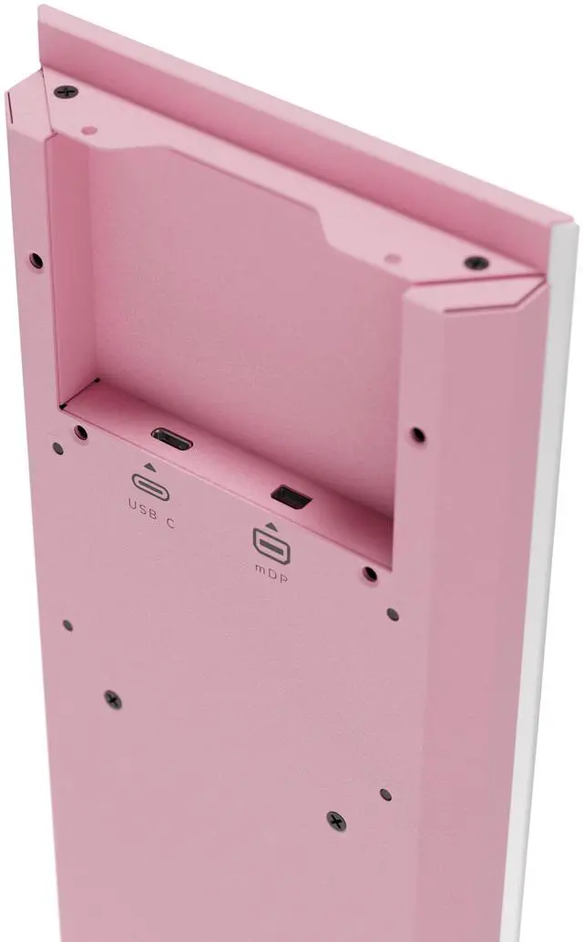 Alt view image 6 of 14 - HYTE Y70 Touch Infinite Display Upgrade - Strawberry Milk (Pink)