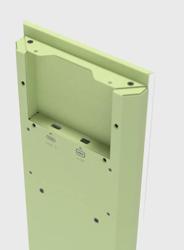 Alt view image 4 of 7 - HYTE Y70 Touch Infinite Display Upgrade - Matcha Milk (Green)