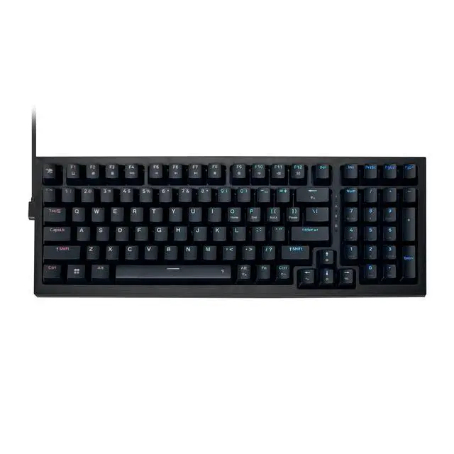 Alt view image 2 of 7 - iBUYPOWER MK9 RGB Mechanical Gaming Keyboard + Chimera KM7 Mouse + HYTE Mobile Suit Gundam Wing Keycap Bundle