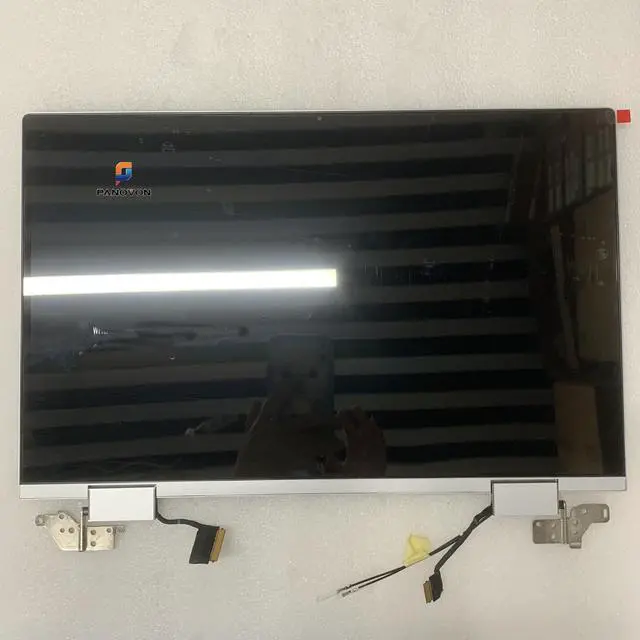 Main image of L93183-001 ENVY X360 15-ED 15.6 FHD lcd touch Screen Assembly Hinge up SILVER