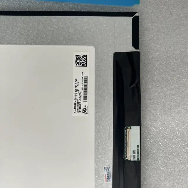 Alt view image 2 of 3 - LP140WFB-SPF3 LP140WFB(SP)(F3) 14" IPS Touch LED LCD Screen with Touch D/PN : 08N0PV