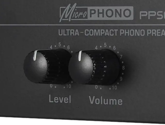Alt view image 6 of 6 - Hot 3C Pp500 Ultra Compact Phono Preamp Preamplifier with Level & Volume Controls Rca Input & Output 1/4 Inch Trs Output Interfa (1pcs)