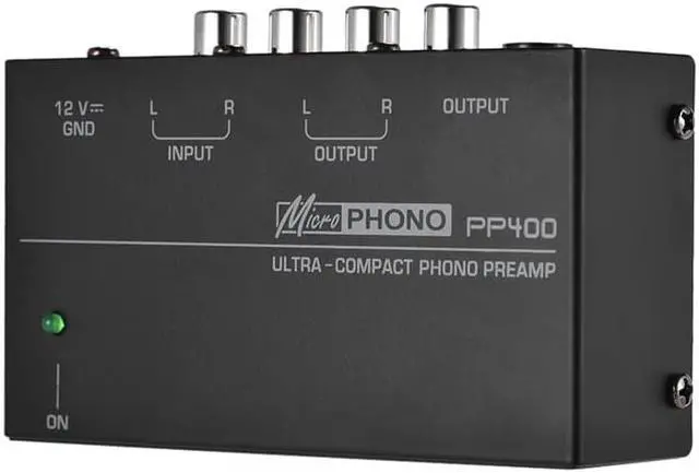 Alt view image 2 of 6 - ABHU Ultra Compact Phono Preamp Preamplifier With Rca 1/4Inch Trs Interfaces Preamplificador Phono Preamp (1pcs)