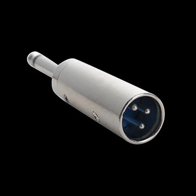Alt view image 3 of 6 - Microphone Transform TRS Male To Male Adapter XLR Male To 1/4" 6.35mm Stereo Microphone Mic TRS Adapter (1pcs)