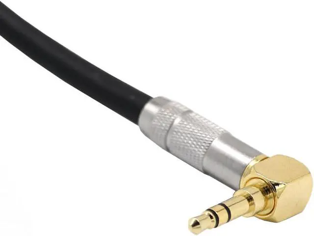 Alt view image 3 of 5 - Right Angle 3.5mm to 6.35mm Microphone High fidelity Audio Cable 6.35 Mm (1/4") to 3.5 Mm (1/8" ) TRS Jack Plug Cable (1pcs)
