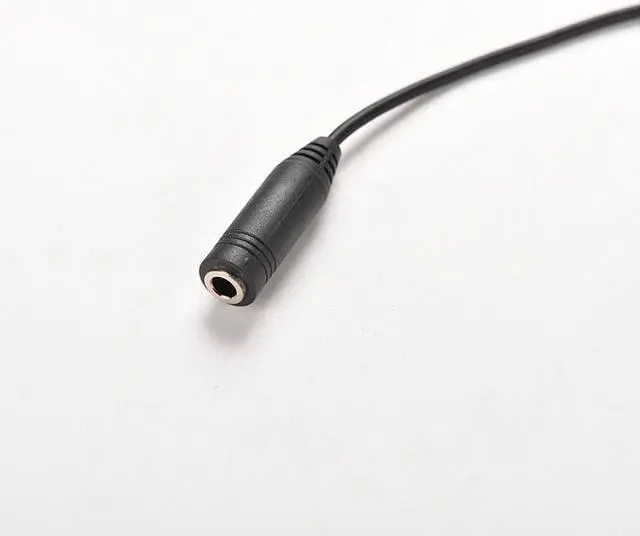Alt view image 6 of 6 - 1pc 15.5cm Length 2.5mm Right Angle Male Plug To 3.5mm Female Jack Stereo AUX Audio TRS Socket DC Power Adapter Converter Cable