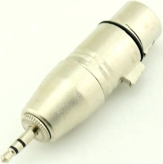 Main image of 1pcs Stereo 3.5mm Mini Male TRS to XLR 3 Pin Female Microphone MIC Audio Adapter