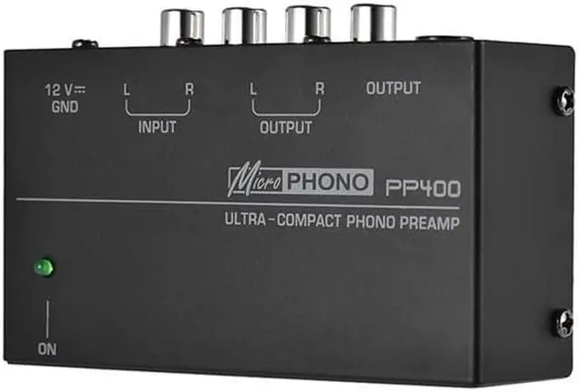 Alt view image 4 of 6 - ABHU Ultra Compact Phono Preamp Preamplifier With Rca 1/4Inch Trs Interfaces Preamplificador Phono Preamp (1pcs)