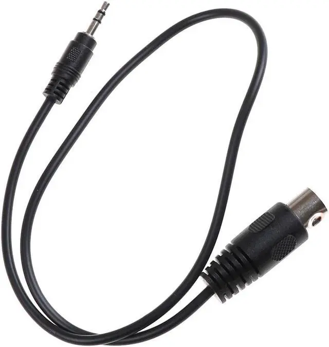 Alt view image 6 of 6 - 1pc 0.5m 5P Din MIDI Male Plug to 3.5mm 1/8in TRS Stereo Male Audio Cable For CD Player MP3 Smartphone