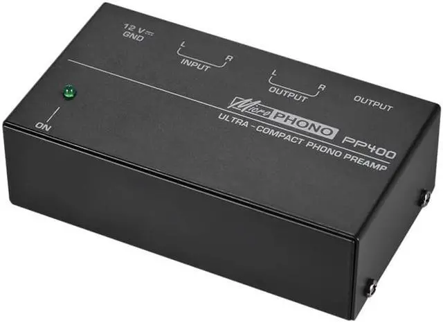 Alt view image 4 of 6 - Ultra Compact Phono Preamp Preamplifier With Rca 1/4 Inch Trs Interfaces Preamplificador Phono Preamp Us Plug Headphone Amplifie (1pcs)