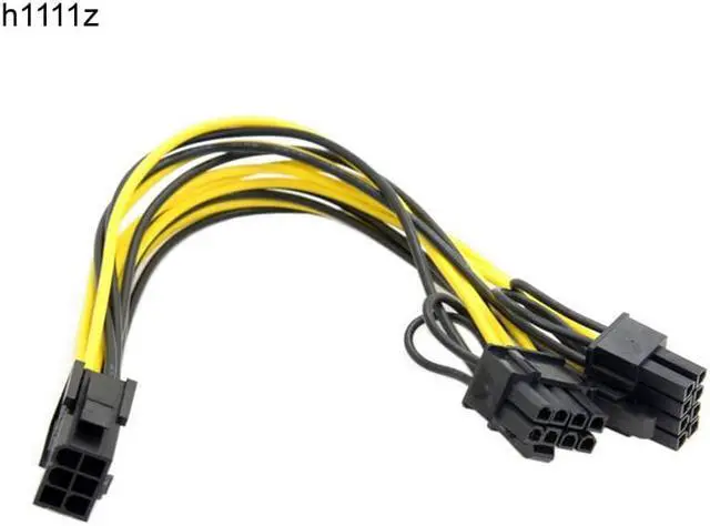 Main image of Amify 6pin PCI Express to PCIe 8 (6+2) pin & 6pin Motherboard Graphics Video Card PCI e GPU VGA Splitter Hub Power Cable