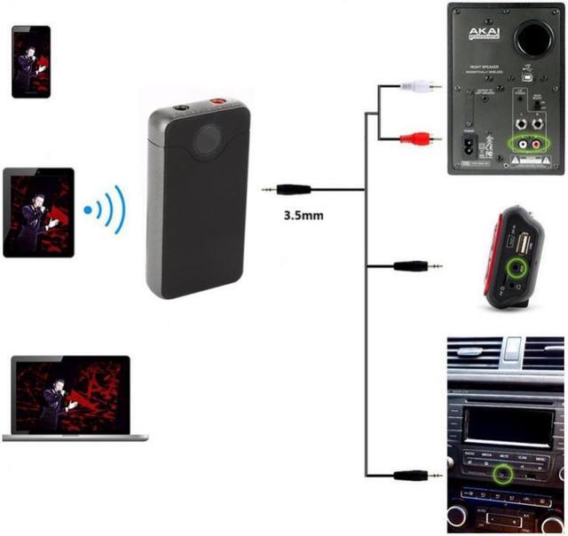 Alt view image 2 of 6 - EDAL 2 in 1 Bluetooth Transmitter Receiver Adapter Audio Receptor Wireless 3.5mm Music Adapter For Smartphone TV Earphone