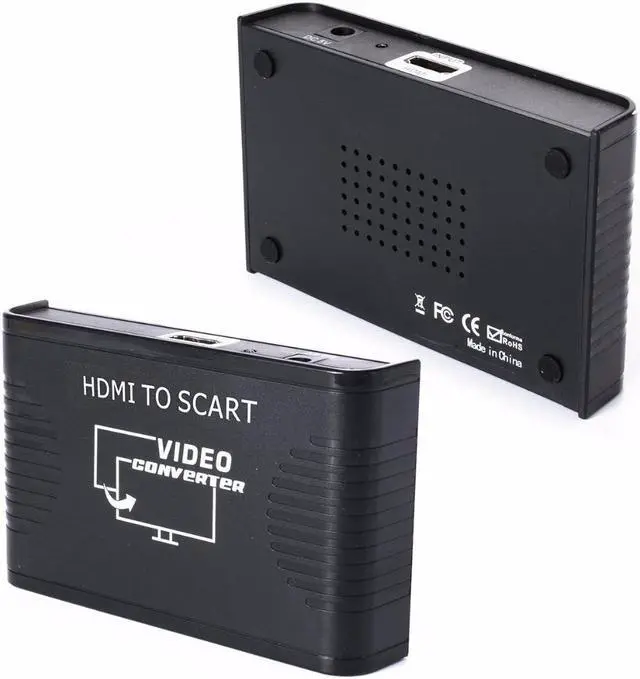 Alt view image 4 of 4 - kebidumei HDMI to Scart converter HDMI input +Scart output Audio splitter adapter For Blue Ray DVD STB SKY TV