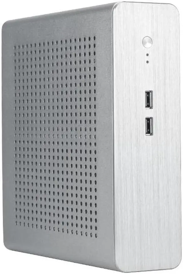 Alt view image 2 of 5 - RGEEK G60 Chassis All Aluminum Mini case HTPC ITX Power USB2.0 Desktop Computer With Power Supply