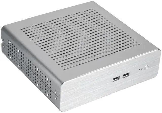 Alt view image 4 of 5 - RGEEK G60 Chassis All Aluminum Mini case HTPC ITX Power USB2.0 Desktop Computer With Power Supply