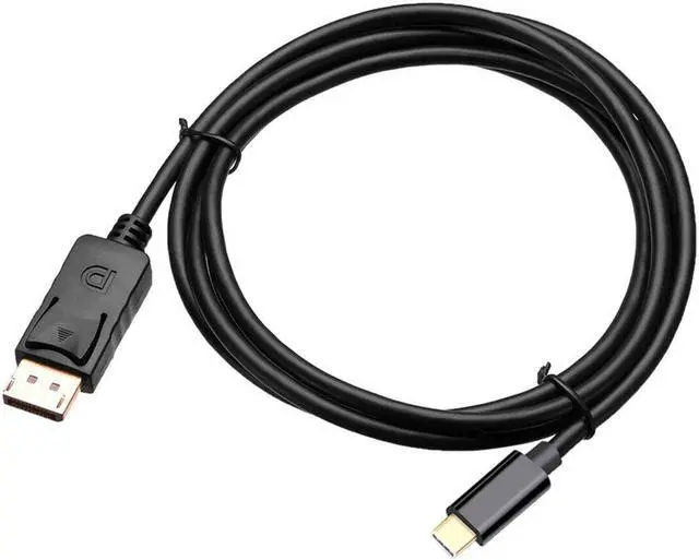 Alt view image 3 of 6 - USB C to DisplayPort 4K@60HZ Thunderbolt 3 to DP for MacBook Pro 2019/2018 ipad pro Surface Book Dell XPS Sumsang S10 Note 9 DexColor: red (type c to dp female)