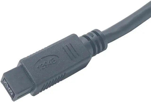 Alt view image 3 of 4 - FireWire 800 to 400 9 to 6 pin Cable (9pin 6pin) IEEE 1394 Firewire 800 9-pin/6-pin Cable 6 Feet(9 pin to 6 pin) 6FT 10FT 15FT (3M)