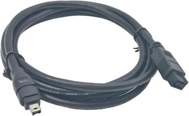 Alt view image 2 of 4 - FireWire 800/Firewire 400 Cable - IEEE 1394 High Speed Firewire 9 Pin to 4 Pin Cable for MacBook 1.8M 3M 4.5M 6FT 10FT 15FT (3m)