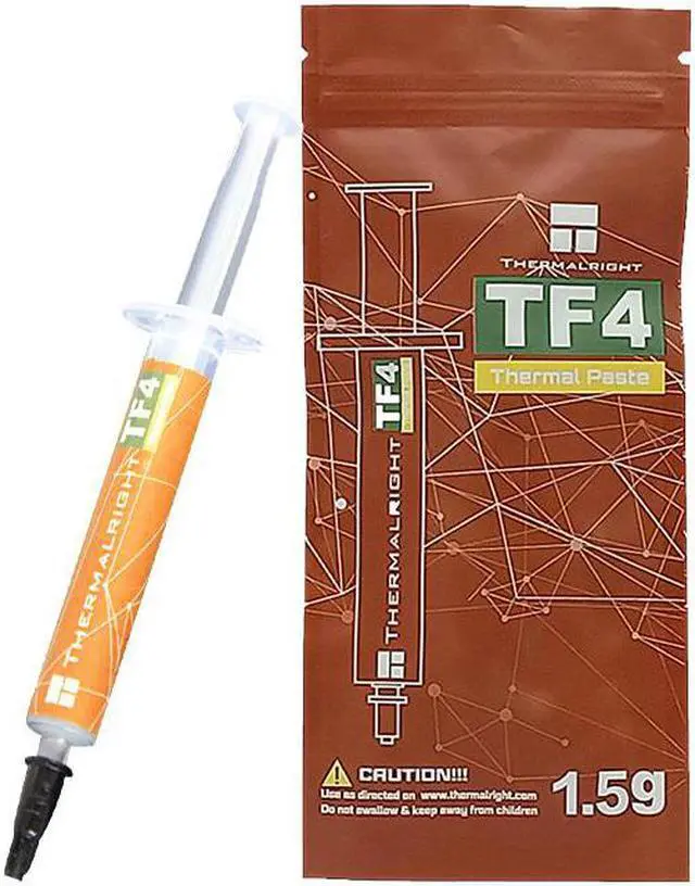 Main image of TF4 1.5g Thermal Paste 9.5 W/mK CPU Cooling Paste Notebook Silicone Grease Graphics Card Silicone Grease with Tool