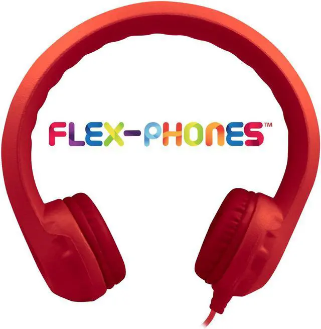 Alt view image 3 of 8 - Hamilton Buhl KIDS-RED Flex-Phones Foam Headphones - Red