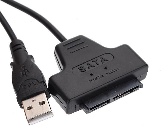 Alt view image 4 of 6 - CYDZ USB 2.0 to 7 9 16P Micro SATA 1 8" Drive Adapter Cable