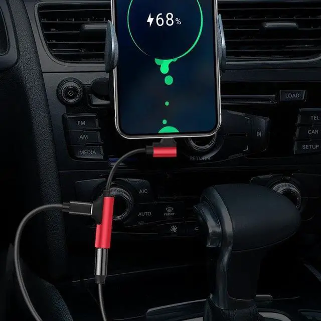 Alt view image 6 of 6 - USB Type C 3.5mm Earphone Connector For Samsung Galaxy S8 S9 S10 E Plus Fast Headphone Jack Splitter Charging Audio Adapter