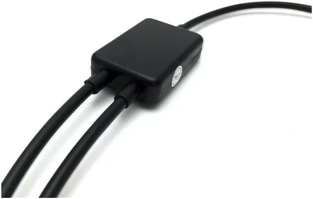 Alt view image 3 of 8 - Dual Micro USB Splitter Charge Cable USB Male to 2 Micro USB Splitter Charge Cable 1 to 2 Micro USB data Charge Cable