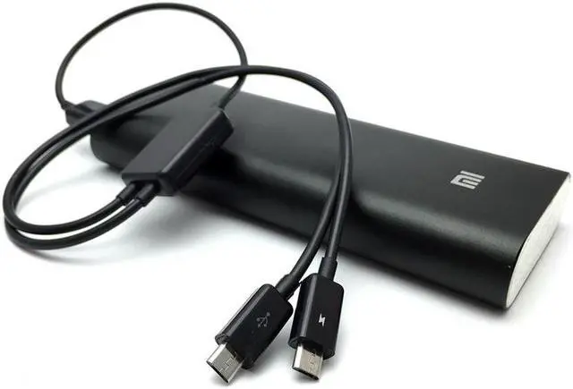 Alt view image 5 of 8 - Dual Micro USB Splitter Charge Cable USB Male to 2 Micro USB Splitter Charge Cable 1 to 2 Micro USB data Charge Cable