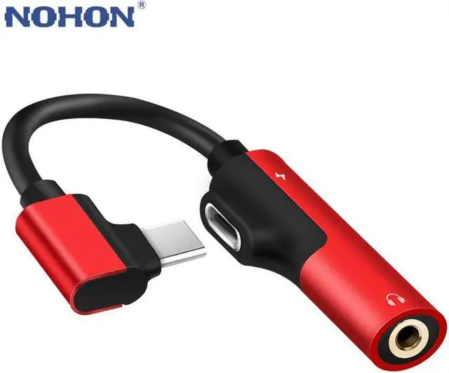Alt view image 2 of 6 - USB Type C 3.5mm Earphone Connector For Samsung Galaxy S8 S9 S10 E Plus Fast Headphone Jack Splitter Charging Audio Adapter