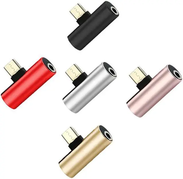 Alt view image 3 of 7 - Adaptador USB Tipo C 3.5 mm Headphone Audio USB C Aux Splitter Charge Cable Jack Adapter For Xiaomi Huawei Samsung Moto