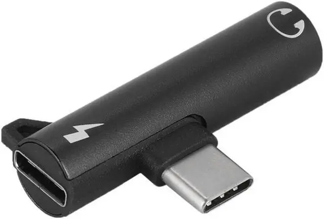 Alt view image 5 of 10 - Type C To 3.5mm Headphone Jack Adapter Splitter For Samsung Huawei Xiaomi Mi9 Audio Charging Cable Aux USB C Connector