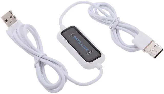 Alt view image 2 of 2 - USB 2.0 USB to USB Data Cable Online Share Link Net Direct Data File Transfer Cable Bridge for PC To PC Notebook