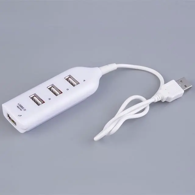 Main image of 4 Ports USB 2.0 Hub USB Port USB HUB Portable USB Splitter for Apple Macbook Air Laptop PC Tablet