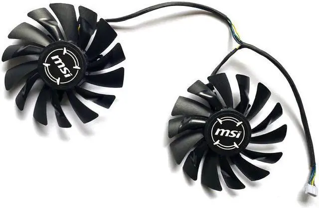 Alt view image 4 of 6 - 85MM PLD09210S12HH 4PIN RX 5600 GPU Cooler Fan For MSI Radeon RX 5700 XT GAMING X RX 5500 XT MECH 8G OC Graphics Video Card