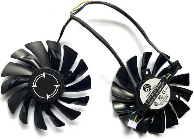 Alt view image 3 of 6 - 85MM PLD09210S12HH 4PIN RX 5600 GPU Cooler Fan For MSI Radeon RX 5700 XT GAMING X RX 5500 XT MECH 8G OC Graphics Video Card