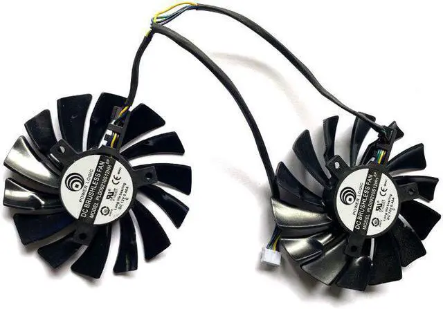 Alt view image 5 of 6 - 85MM PLD09210S12HH 4PIN RX 5600 GPU Cooler Fan For MSI Radeon RX 5700 XT GAMING X RX 5500 XT MECH 8G OC Graphics Video Card