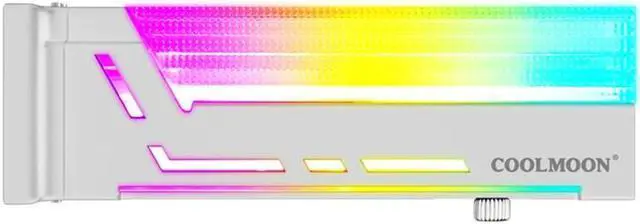 Alt view image 6 of 6 - CoolMoon Aluminum Alloy Graphics Video Stand GPU Support Desktop PC Case Video Cards Holder Bracket Cooling Kit