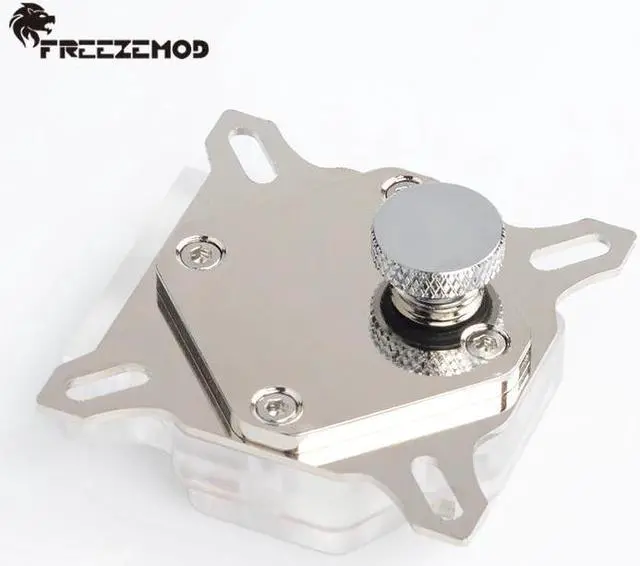 Alt view image 4 of 5 - FREEZEMOD Computer RGB Video Card GPU Core Cover Suitable For 43mm-53mm Hole Pitch Water Cooling Block. VGA-TMD