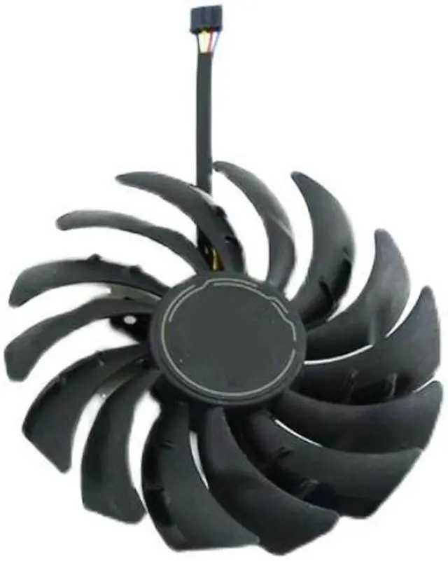 Alt view image 3 of 6 - 2PCS 95MM DIY FAN PLD10010S12HH DC 12V 4PIN RTX3070 GPU FAN For MSI RTX 3070 3060 3060Ti VENTUS 2X OC Graphics Card Cooling Fan