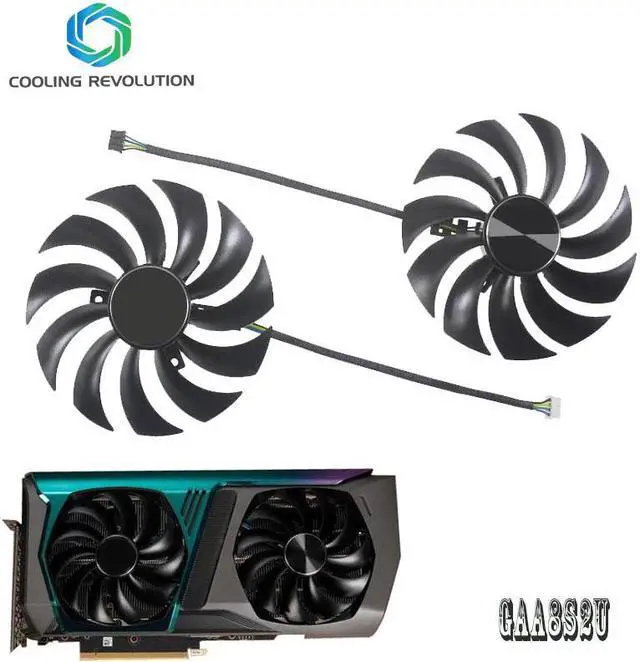 Main image of 100MM GAA8S2U 12V 0.45A RTX3070 GPU Cooling Fan For Zotac Gaming RTX 3070 AMP Holo LHR Graphics Card Fan