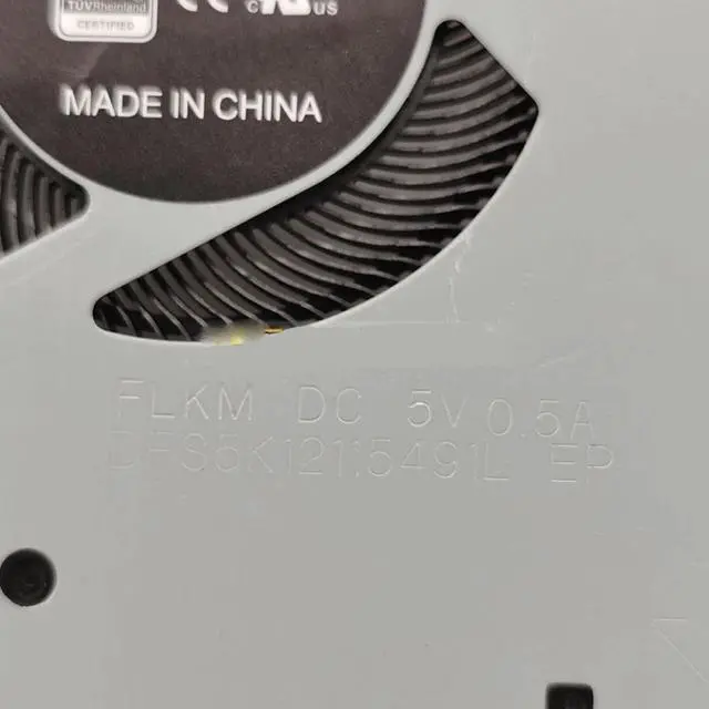 Alt view image 5 of 6 - Laptops CPU Cooling Fans For Asus ROG Strix G17 G731G G731GV G731GW G731 Graphics Card Fan GPU Cooler DC 12V 5V 13NR01Q0P04011