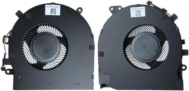 Alt view image 2 of 6 - Laptop CPU Cooling Fans for Razer Blade 15 RZ09-0270 02705E76 RZ09 3009 E97 GPU Cooler Radiator fan New DFS5K121142621 FLK7 FL6S