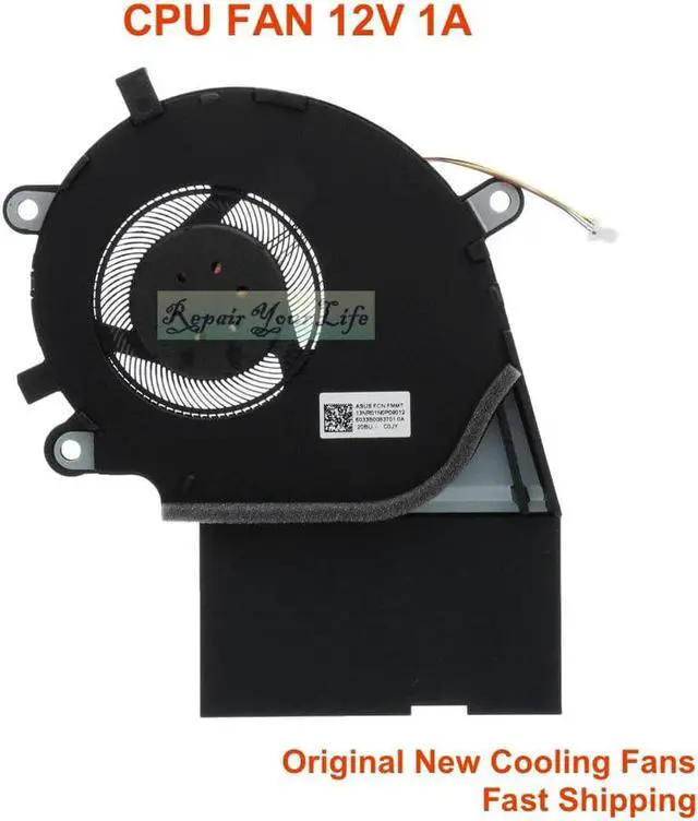 Alt view image 3 of 6 - Computer CPU GPU Cooling Fans For Asus ROG Strix GL531 GL531GW GL531GL GL531GU GL531GT Graphics Card VGA Fan Cooler DC 12V 5V