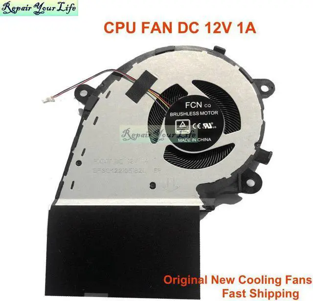 Alt view image 2 of 6 - Computer CPU GPU Cooling Fans For Asus ROG Strix GL531 GL531GW GL531GL GL531GU GL531GT Graphics Card VGA Fan Cooler DC 12V 5V