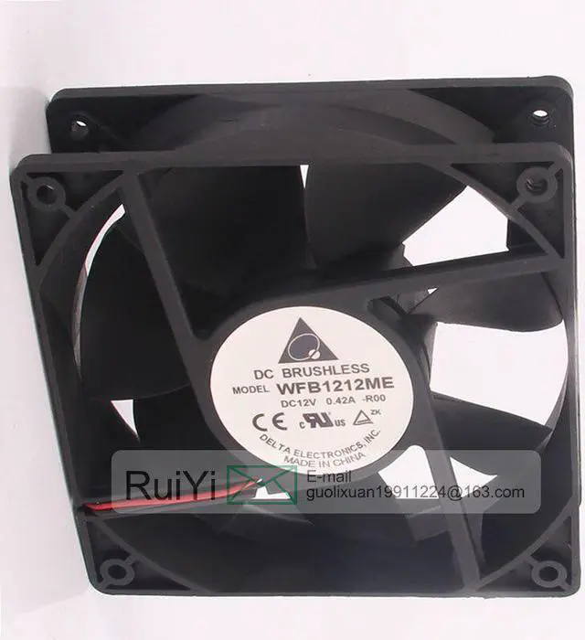 Alt view image 2 of 6 - WFB1212ME 12038 12V 120x120x38mm 2600RPM 12CM 0.42A Converter Switch Cooling Fan Gamer Cabinet Ryzen Cpu Cooler Cooler Gpu