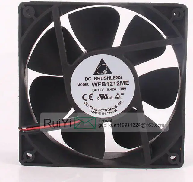 Main image of WFB1212ME 12038 12V 120x120x38mm 2600RPM 12CM 0.42A Converter Switch Cooling Fan Gamer Cabinet Ryzen Cpu Cooler Cooler Gpu